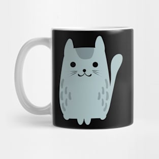 Cute cat childish print. Perfect for t-shirt, apparel, cards, poster, nursery decoration. Vector Illustration Mug